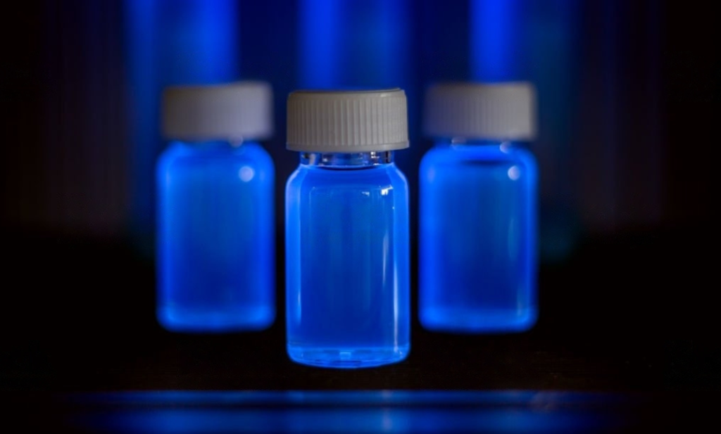 Quantum dots low-waste, "green" production,